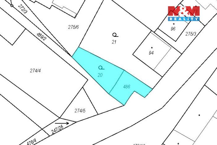 Prodej pozemku pro bydlení, Černiv, 349 m2