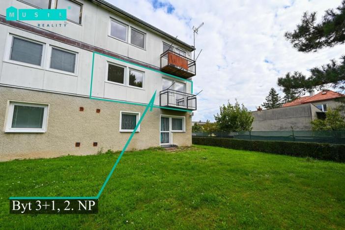 Prodej bytu 3+1, Lutín, Slatinická, 63 m2