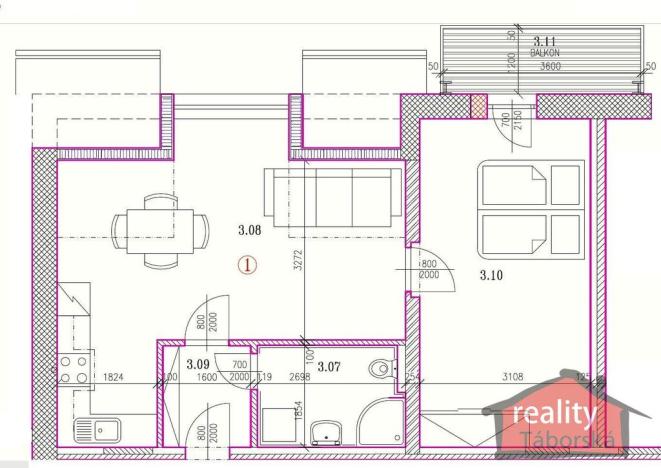 Prodej bytu 2+kk, Nupaky, Nupacká, 60 m2