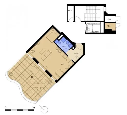 Prodej bytu 1+kk, Praha - Kyje, Pelušková, 44 m2