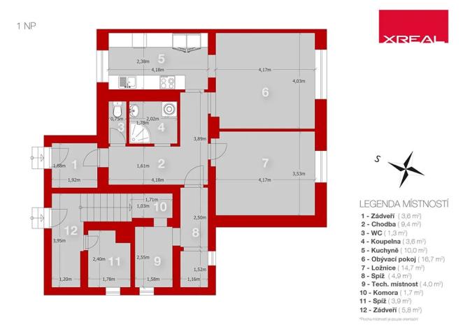 Prodej rodinného domu, Kladno, Otevřená, 141 m2