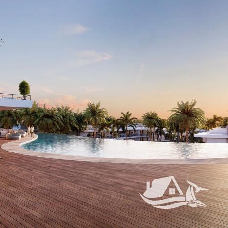 Prodej bytu 1+kk, Agios Amvrosios Keryneias, Kypr, 38 m2