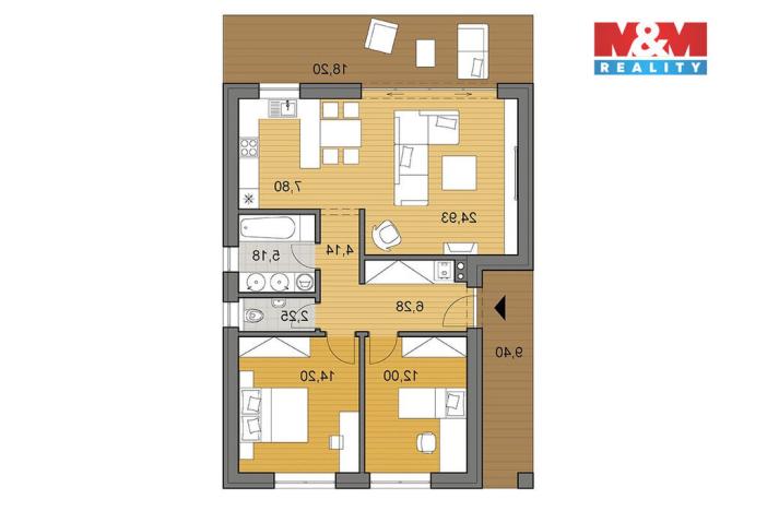 Prodej rodinného domu, Dasnice, 77 m2