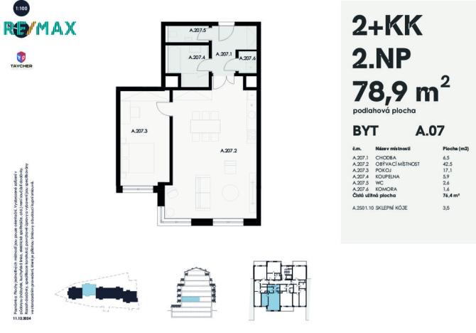 Prodej bytu 2+kk, Karlovy Vary, Šumavská, 76 m2