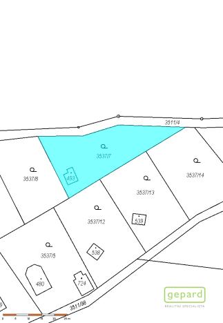 Prodej pozemku, Jivno, 745 m2