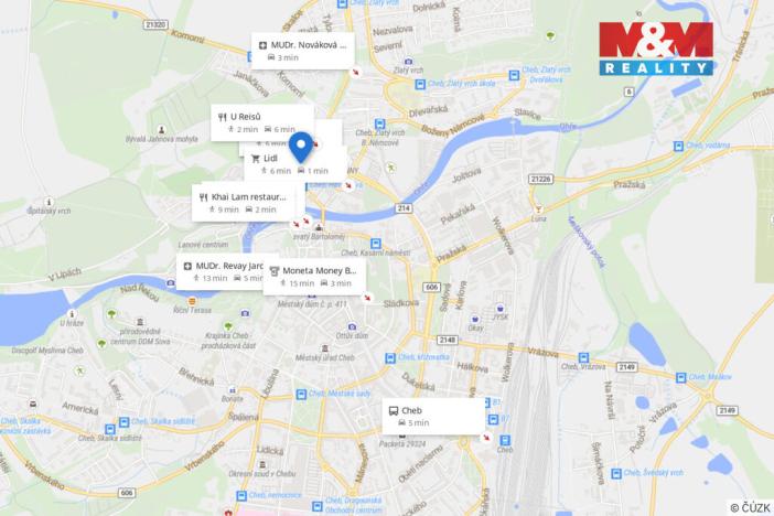 Pronájem obchodního prostoru, Cheb, Havlíčkova, 170 m2