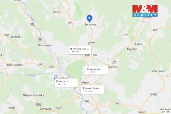 Prodej rodinného domu, Šerkovice, 63 m2