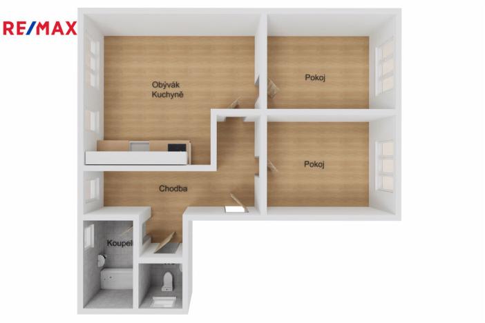 Pronájem bytu 3+kk, Havířov, Dlouhá třída, 75 m2