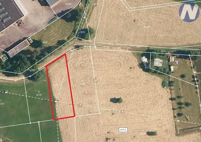 Prodej komerčního pozemku, Lhenice, 1468 m2