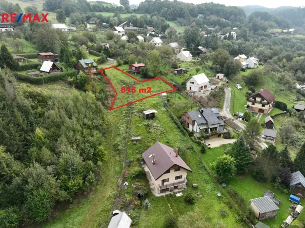 Prodej pozemku pro bydlení, Rusava, 815 m2