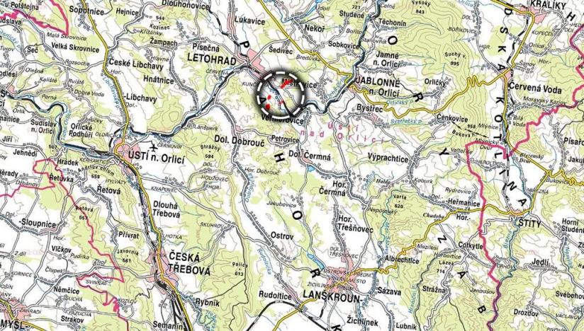 Prodej louky, Letohrad, 11377 m2