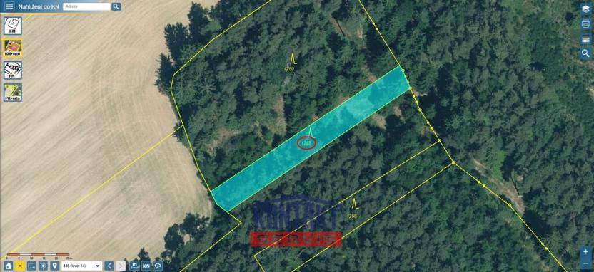 Prodej lesa, Křelovice - Rozněvice, 22768 m2