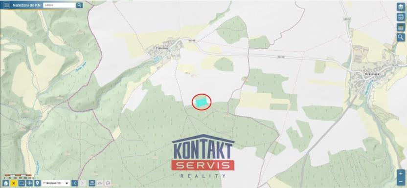 Prodej lesa, Křelovice - Rozněvice, 22768 m2