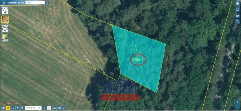 Prodej lesa, Křelovice - Rozněvice, 22768 m2