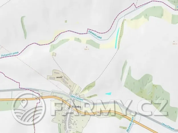 Prodej pole, Kožušice, 21480 m2
