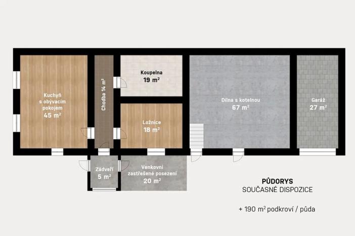 Prodej rodinného domu, Krchleby, 194 m2
