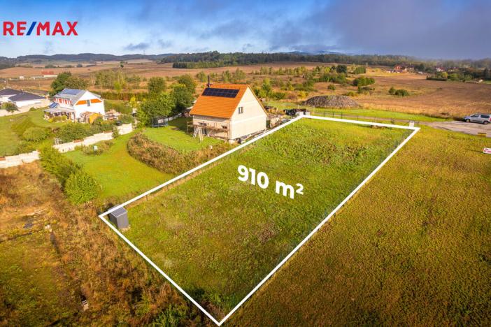 Prodej pozemku pro bydlení, Dobev, 910 m2