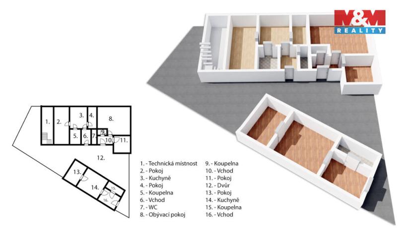 Prodej rodinného domu, Kladno - Kročehlavy, Štítného, 121 m2