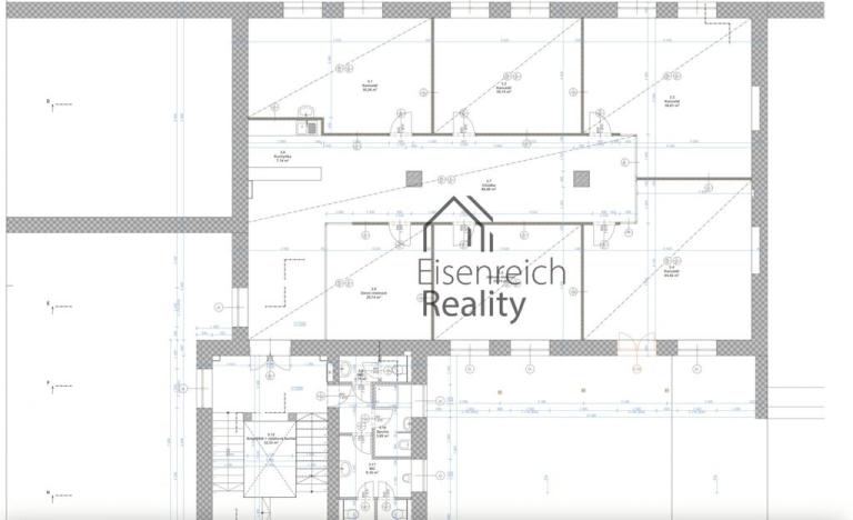 Pronájem kanceláře, Hradec Králové - Nový Hradec Králové, Na Brně, 250 m2