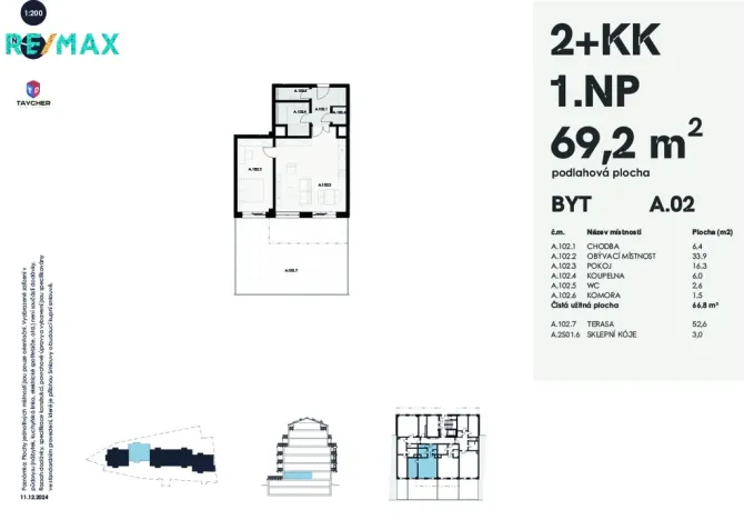 Prodej bytu 2+kk, Karlovy Vary, Šumavská, 69 m2