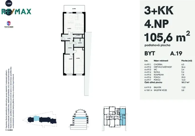 Prodej bytu 3+kk, Karlovy Vary, Šumavská, 105 m2