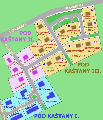 Prodej pozemku pro bydlení, Kladno, Ovocná, 740 m2