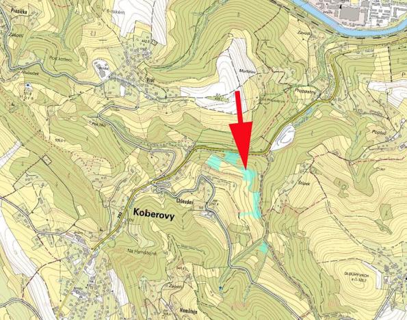 Prodej louky, Železný Brod, 2044 m2