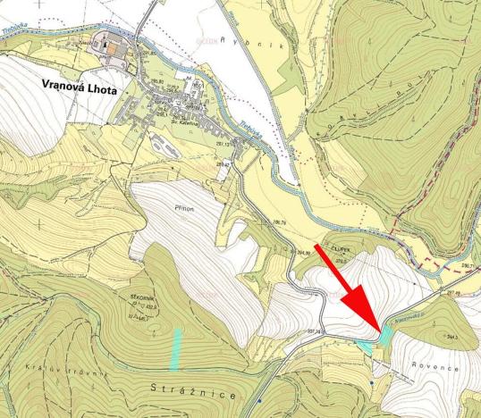 Prodej podílu lesa, Vranová Lhota, 1177 m2