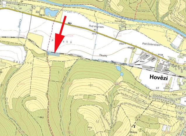 Prodej louky, Hovězí, 4650 m2