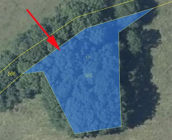 Prodej louky, Kozly, 1147 m2