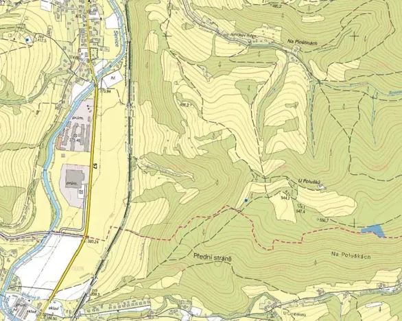 Prodej lesa, Leskovec, 4449 m2