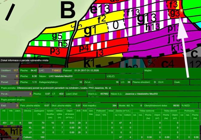 Prodej lesa, Lešná, 10970 m2