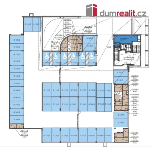 Prodej bytu 2+kk, Praha - Vysočany, Pod Harfou, 42 m2