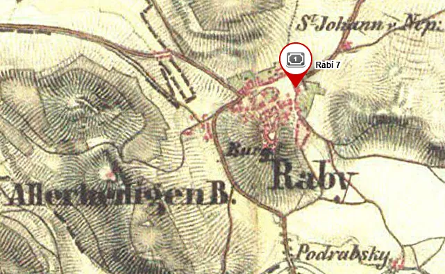 Prodej pozemku pro bydlení, Rabí, 1395 m2