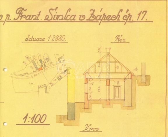 Prodej pozemku pro bydlení, Zápy, 1769 m2
