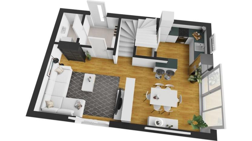 Prodej bytu 3+kk, Ptice, Hlavní, 86 m2