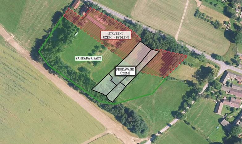 Prodej podílu pozemku pro bydlení, Žirovnice, 2497 m2