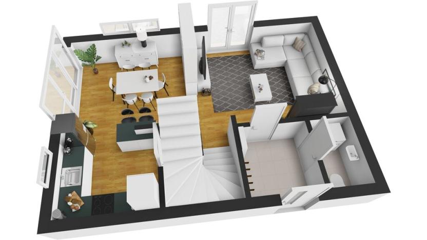 Prodej rodinného domu, Ptice, Hlavní, 86 m2