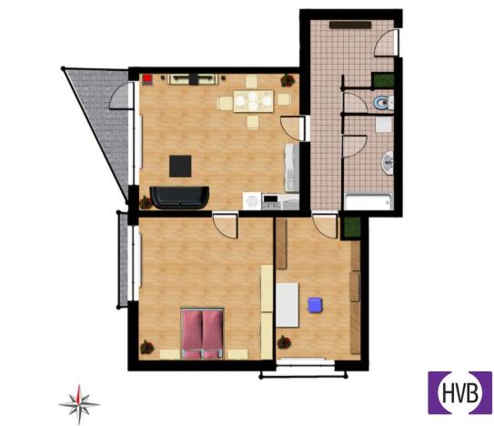 Prodej bytu 3+kk, Praha, Na Harfě, 95 m2