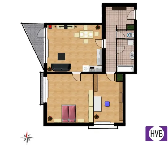 Prodej bytu 3+kk, Praha, Na Harfě, 95 m2