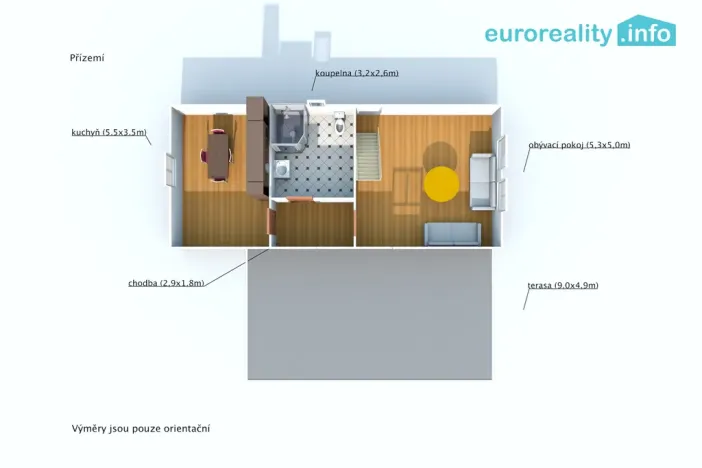 Prodej rodinného domu, Strašín, Lazny, 116 m2