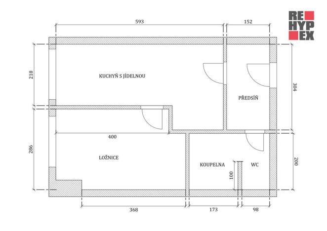 Prodej bytu 2+kk, Liberec - Liberec III-Jeřáb, Tatranská, 36 m2
