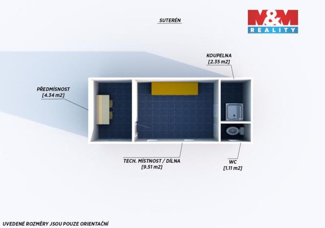 Prodej chaty, Nižbor - Stradonice, 35 m2