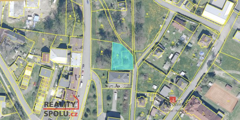 Prodej pozemku, Hranice, 580 m2