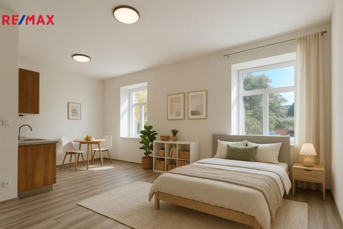 Pronájem bytu 1+kk, Kralupy nad Vltavou, S. K. Neumanna, 31 m2