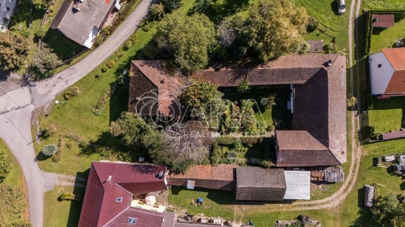 Prodej zemědělské usedlosti, Horní Planá - Hodňov, 617 m2