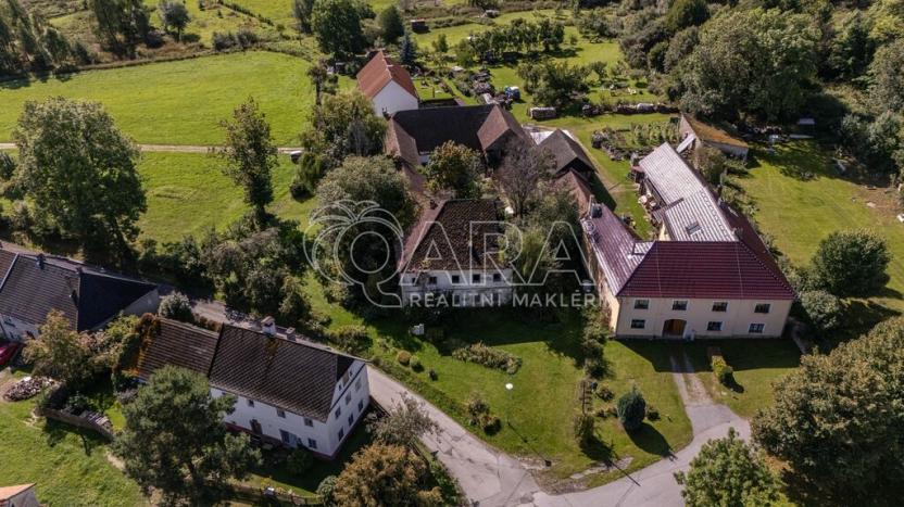 Prodej zemědělské usedlosti, Horní Planá - Hodňov, 617 m2