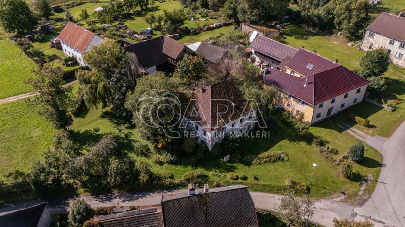 Prodej zemědělské usedlosti, Horní Planá - Hodňov, 617 m2