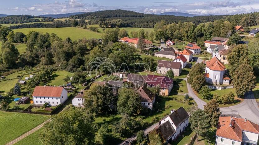 Prodej zemědělské usedlosti, Horní Planá - Hodňov, 617 m2