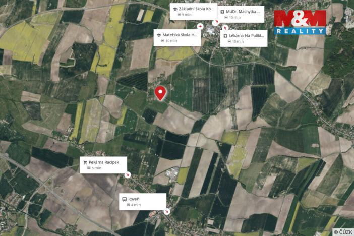 Prodej pozemku pro bydlení, Holice - Roveňsko, 837 m2